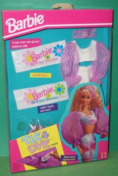 Mattel - Barbie - Tie & Die Fashions - White/Lilac - наряд